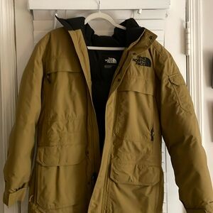 Men North Face Winter Down Coat with Hood